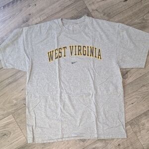 Nike Gray West Virginia Short Sleeve Tee